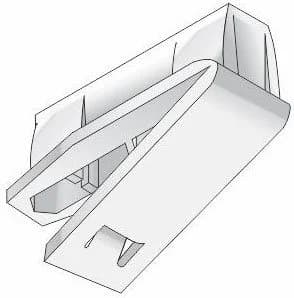 HINNO Feststeller hinno-stop HS07 Transparent 10er-Pack - Bild 2