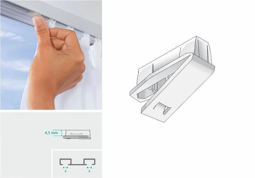 HINNO Feststeller hinno-stop HS07 Transparent 10er-Pack - Bild 4