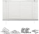 GOOD LIFE Klemmfix-Jalousie Matti Grau Aluminium Bild 2