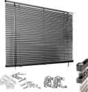 GOOD LIFE Jalousie Matti Klemmfix Anthrazit Aluminium Bild 4