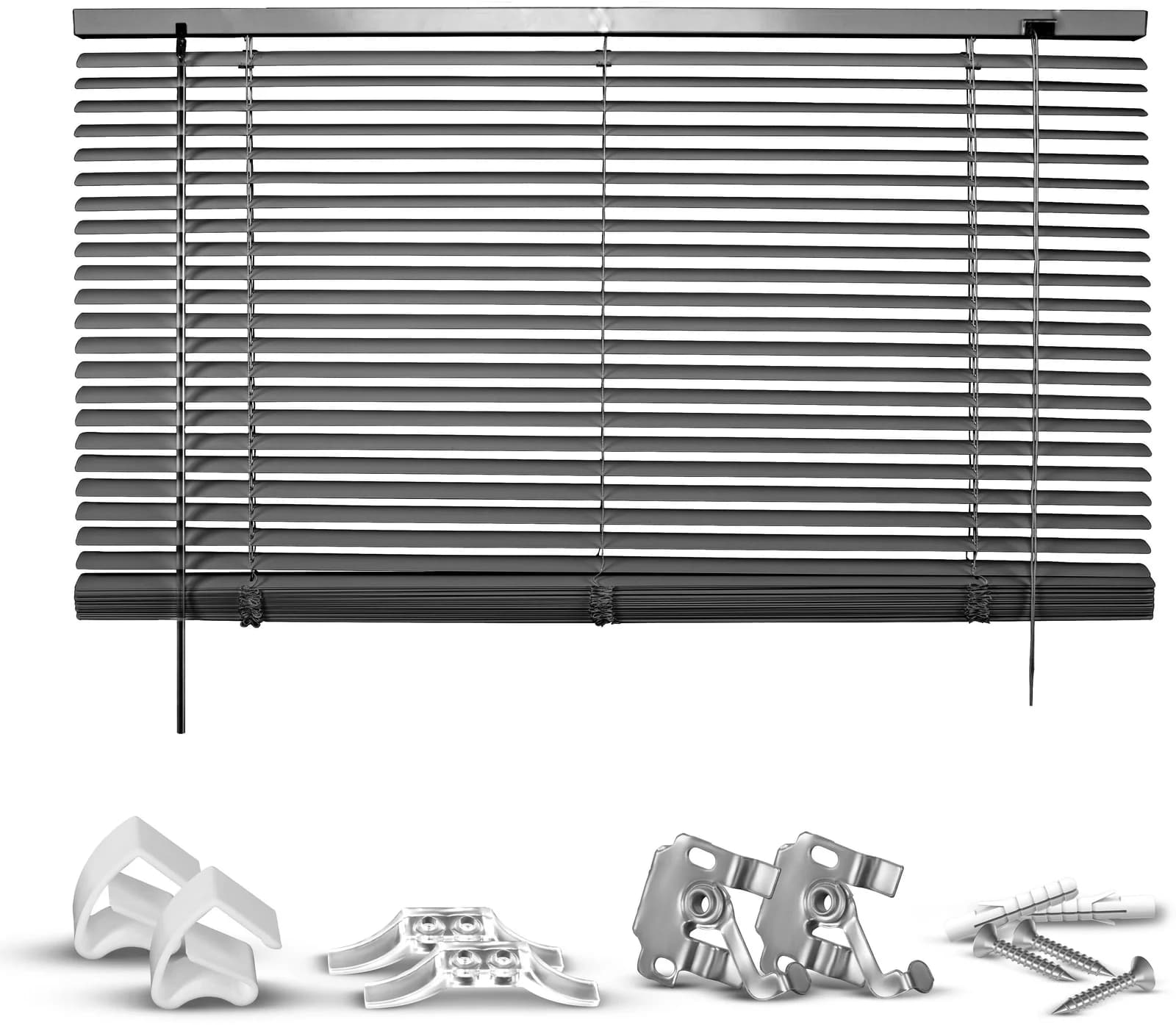 Jalousie GOOD LIFE Matti Anthrazit Aluminium 120x160 cm