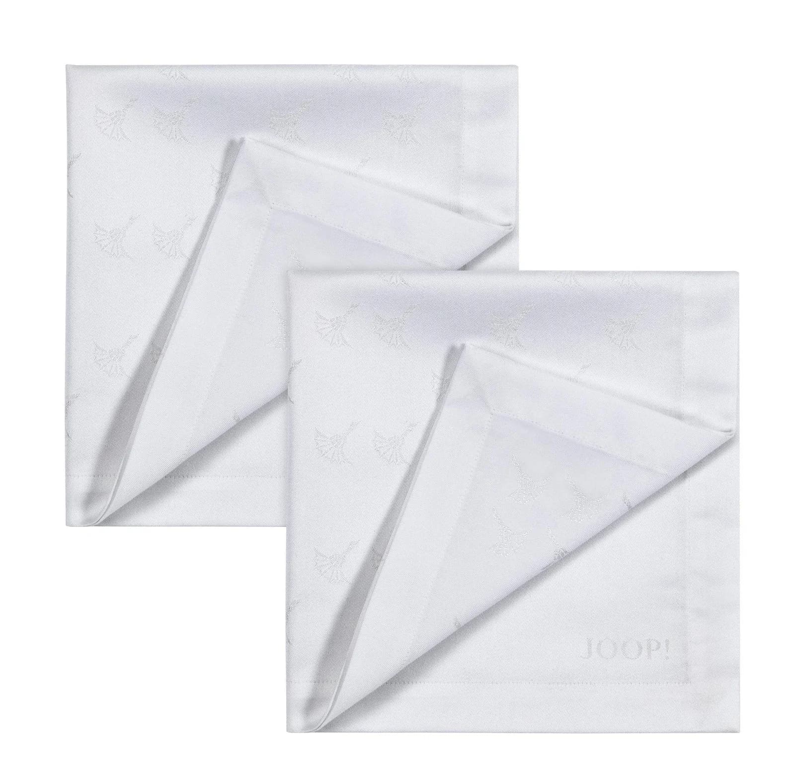 Servietten-Set JOOP! FADED CORNFLOWE 2er-Set Baumwolle/Polyester