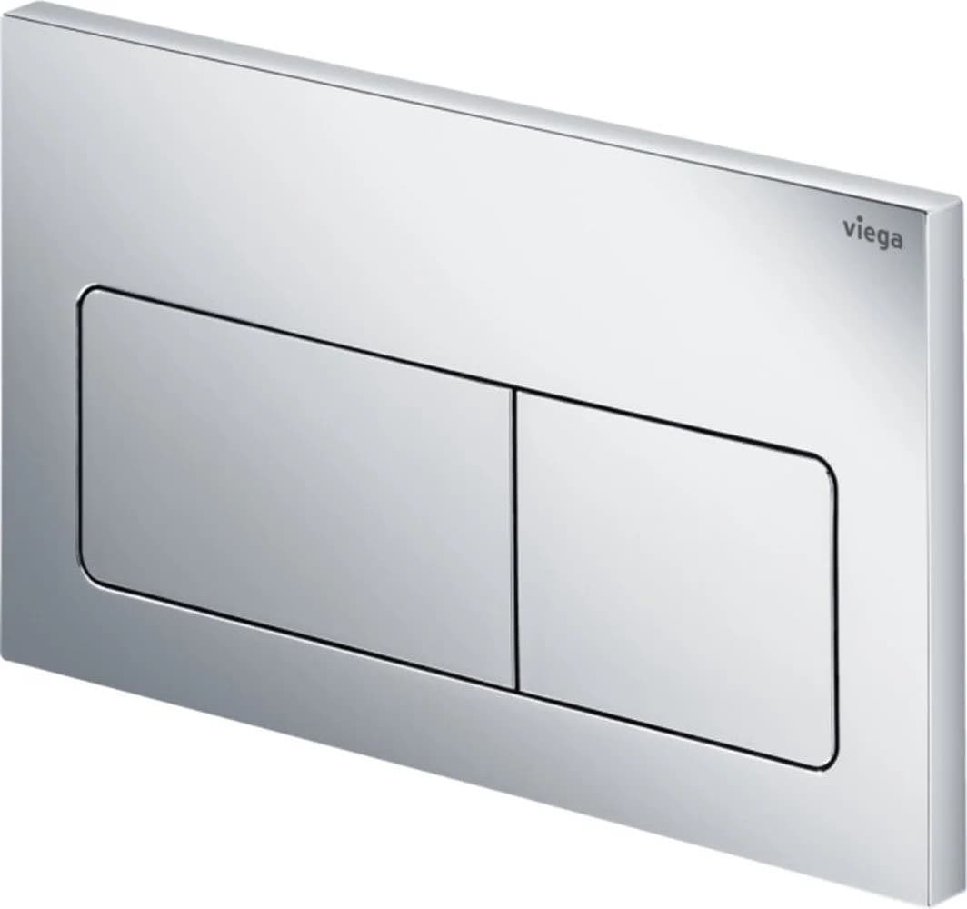 VIEGA Betätigungsplatte VISIGN for Life 5 8601.1 WC Kunststoff verchromt - Bild 2