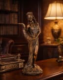 Vogler Dekofigur Fortuna Statue Veronese Bronze Bild 1