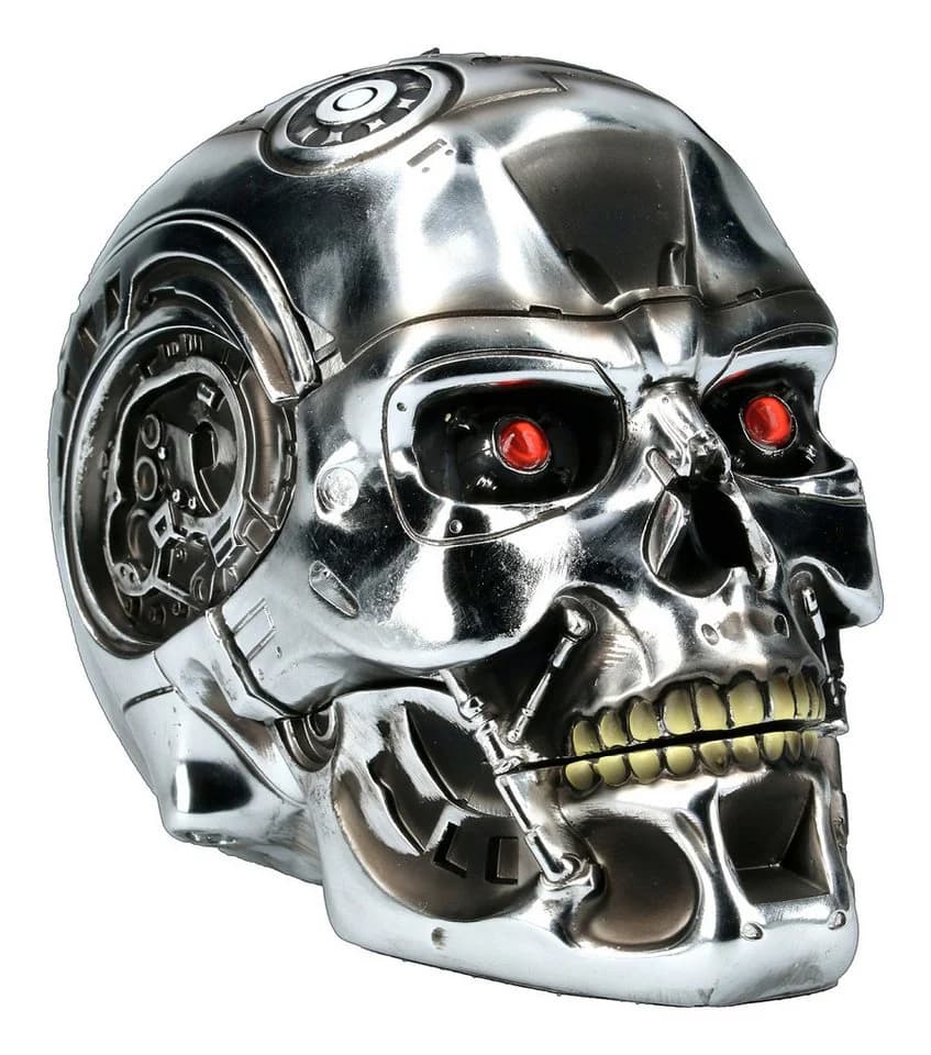 Figuren Shop GmbH Terminator Schädel Box Dekoobjekt Schwarz - Bild 2