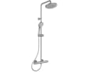Ideal Standard Idealrain Duschsystem A7208AA verchromt mit CeraTherm T25 Brausethermostat Bild 2