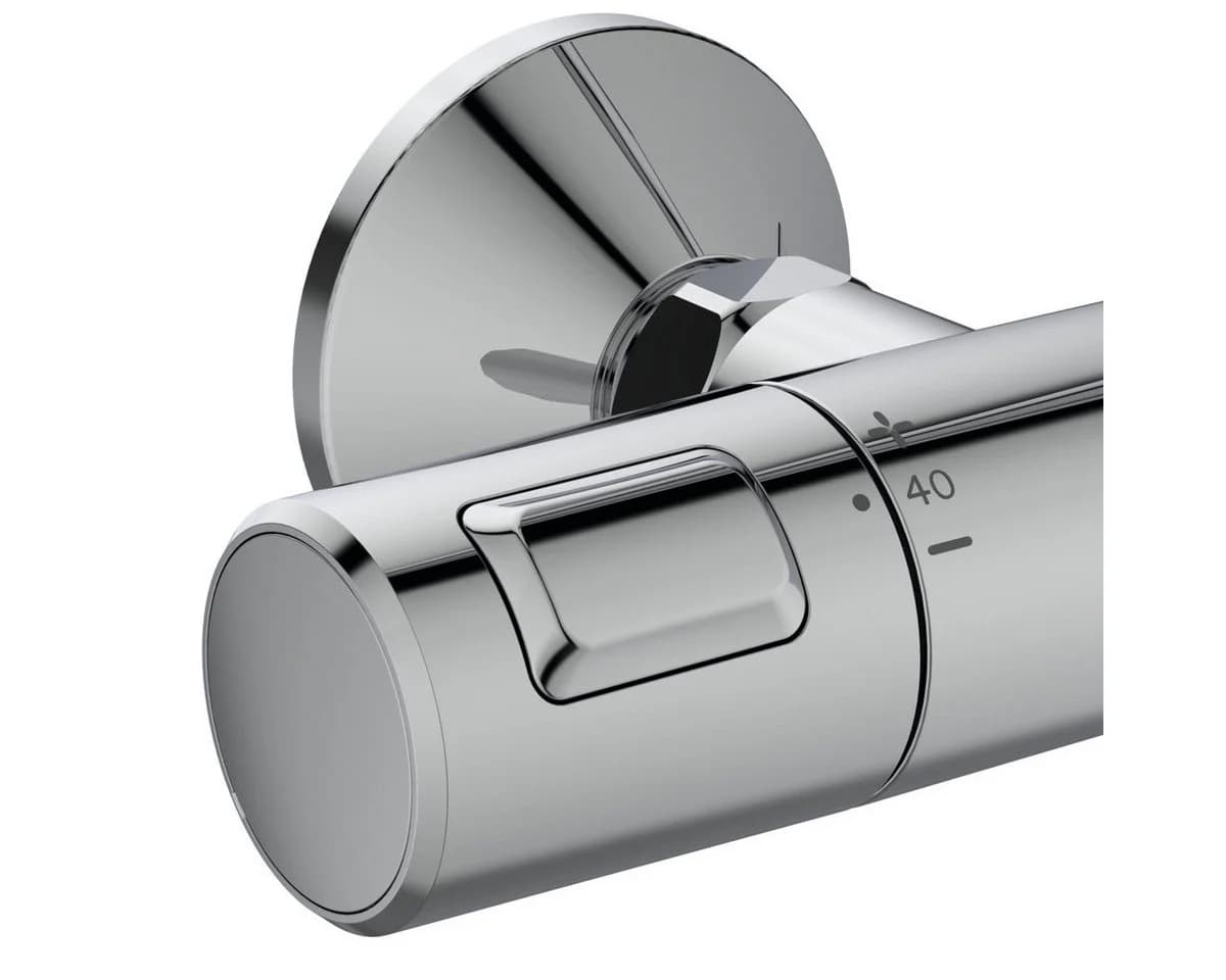 Ideal Standard Idealrain Duschsystem A7208AA verchromt mit CeraTherm T25 Brausethermostat - Bild 5