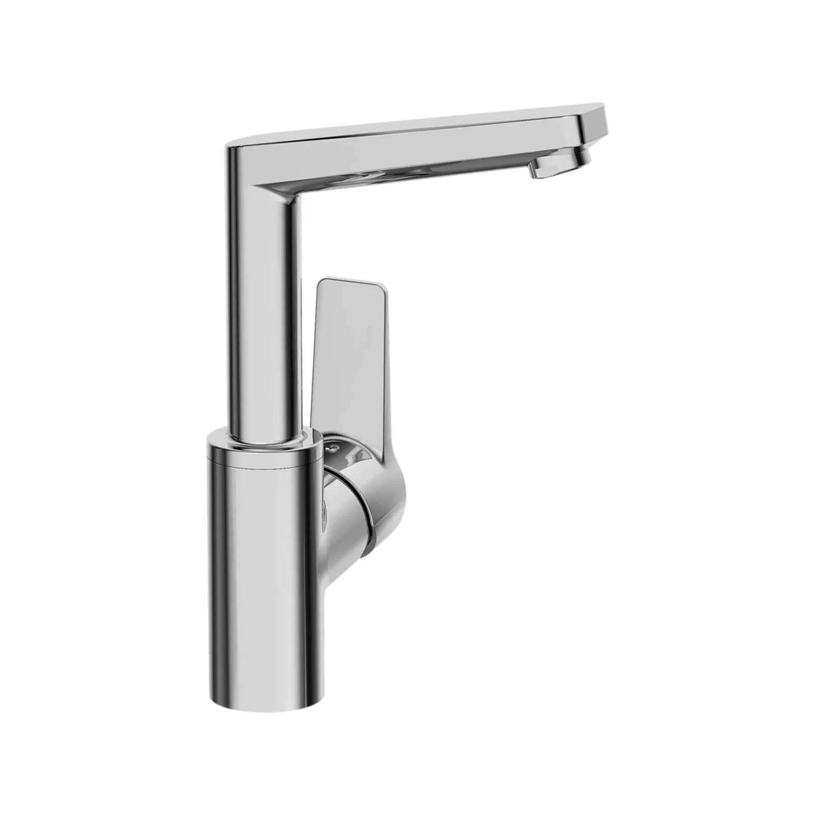 Hansa Waschtischarmatur Hansatwist 09552203 Chrom 130mm Ausladung