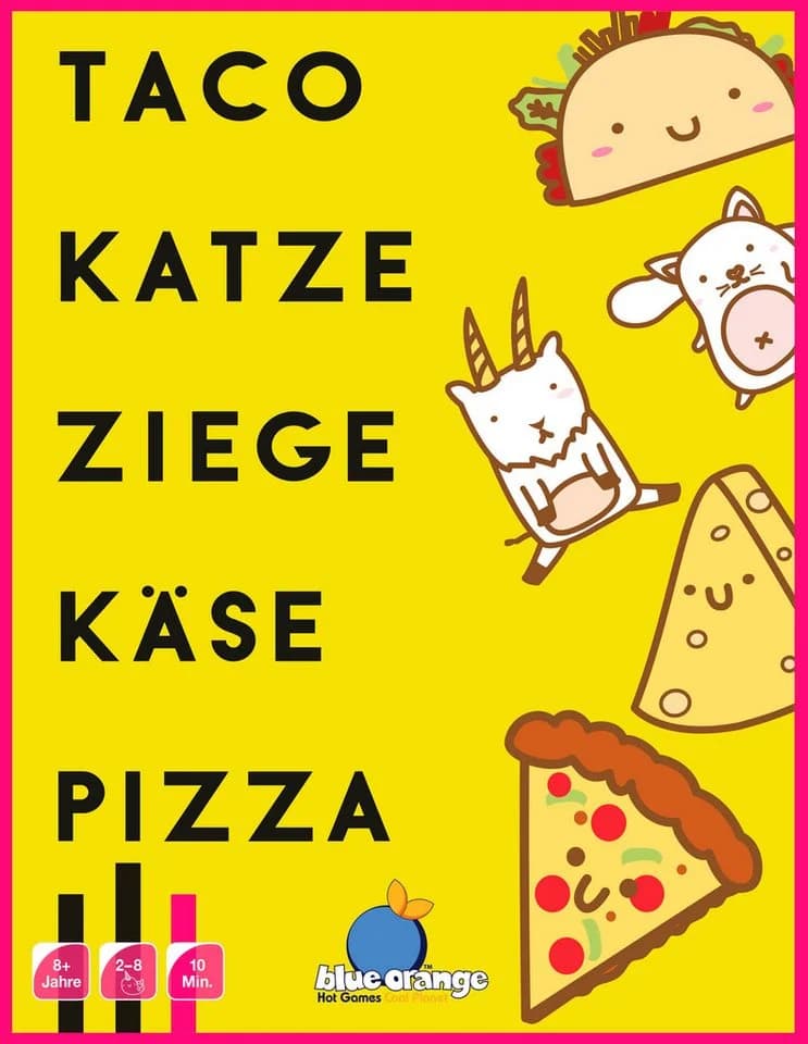 Asmodee Spiel Taco Katze Ziege Käse Pizza Bunt Kinderspiel - Bild 2