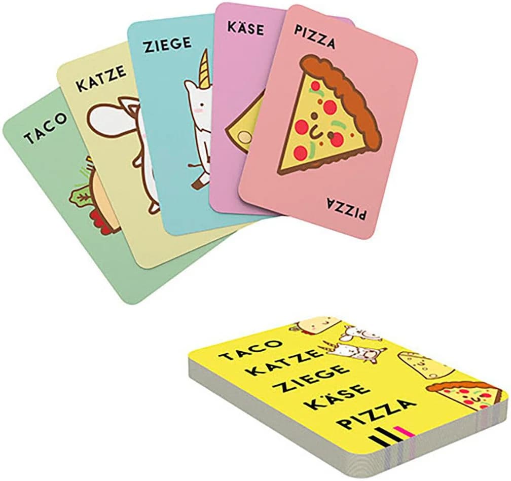Asmodee Spiel Taco Katze Ziege Käse Pizza Bunt Kinderspiel - Bild 5