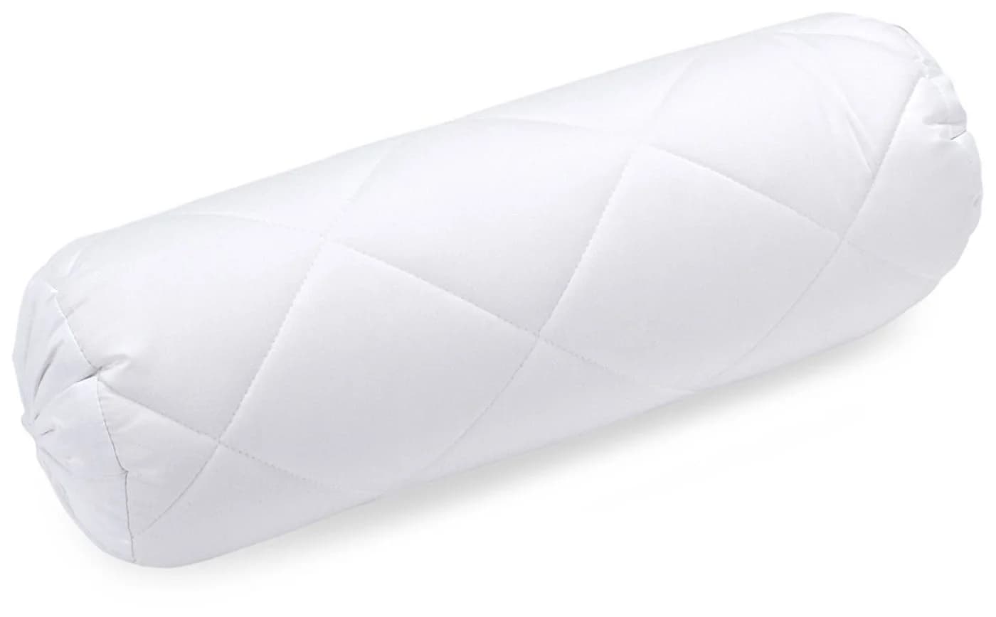 billerbeck Nackenrolle Classic Clean 321 Weiß Polyester