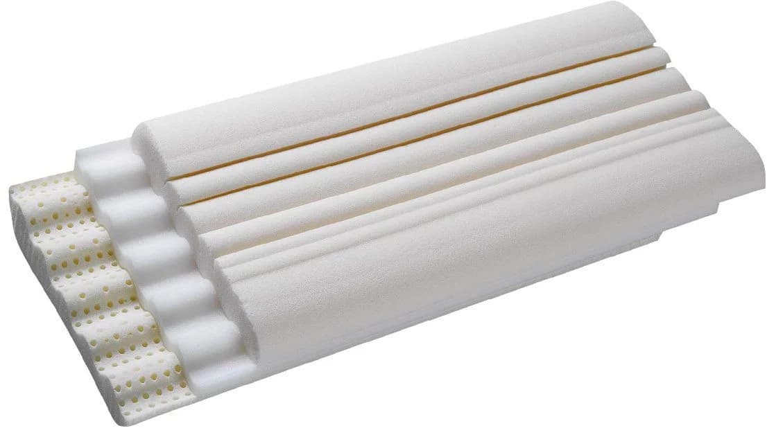 Billerbeck Nackenstützkissen Wellneck 3-teilig Weiß - Bild 5
