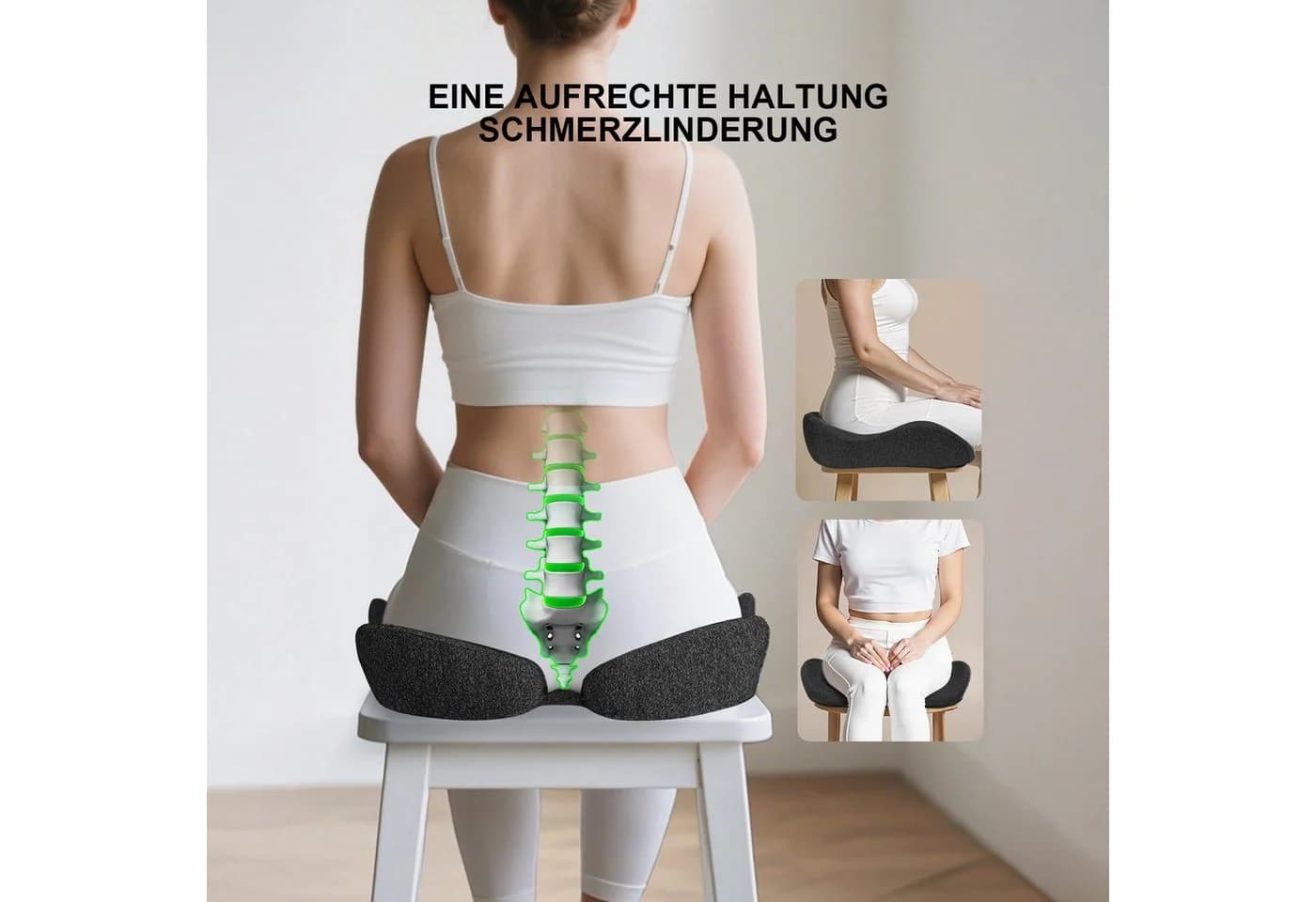 medisana MC 100 Ergonomisches Sitzkissen Memory-Foam - Bild 5