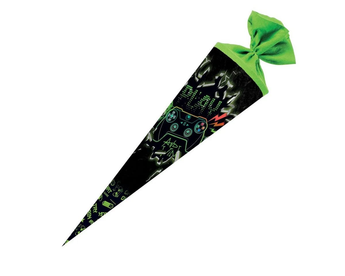 Nestler Schultüte Play & Win 70 cm rund mit Filzverschluss - Bild 2