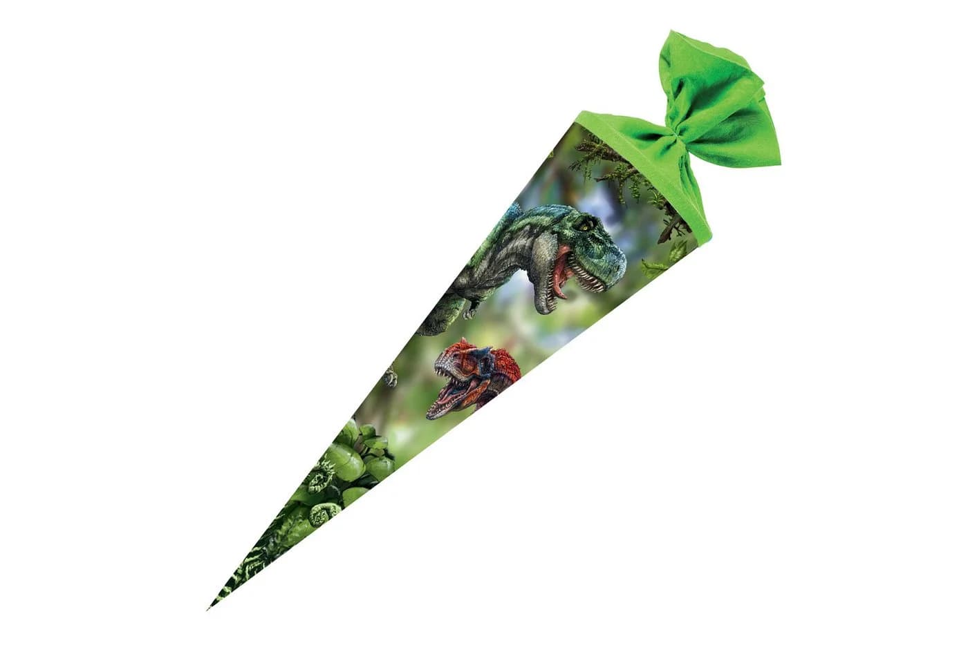 Nestler Schultüte T-Rex World rund mit Filzverschluss 70cm