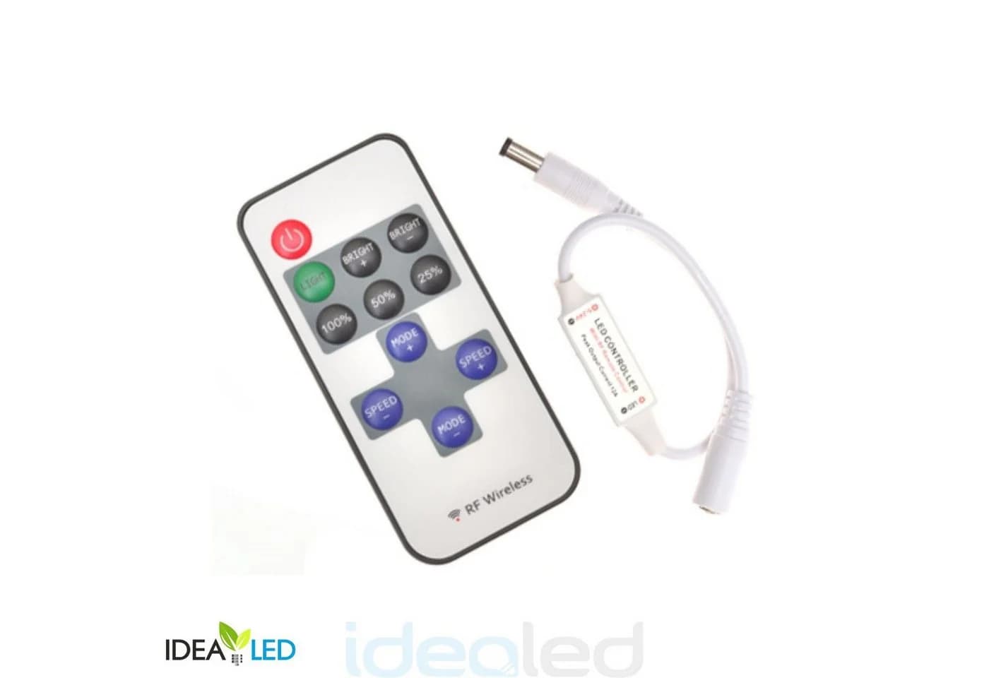 XENON LED Dekolicht 5x 75cm COB Warmweiß inkl. Netzteil