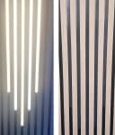 XENON LED Dekolicht Leuchte 50cm Schwarz Warmweiß für Akustikpaneele Bild 2