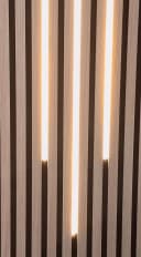 XENON LED Dekolicht für Akustikpaneele 3x100cm Weiß mit Fernbedienung Bild 2
