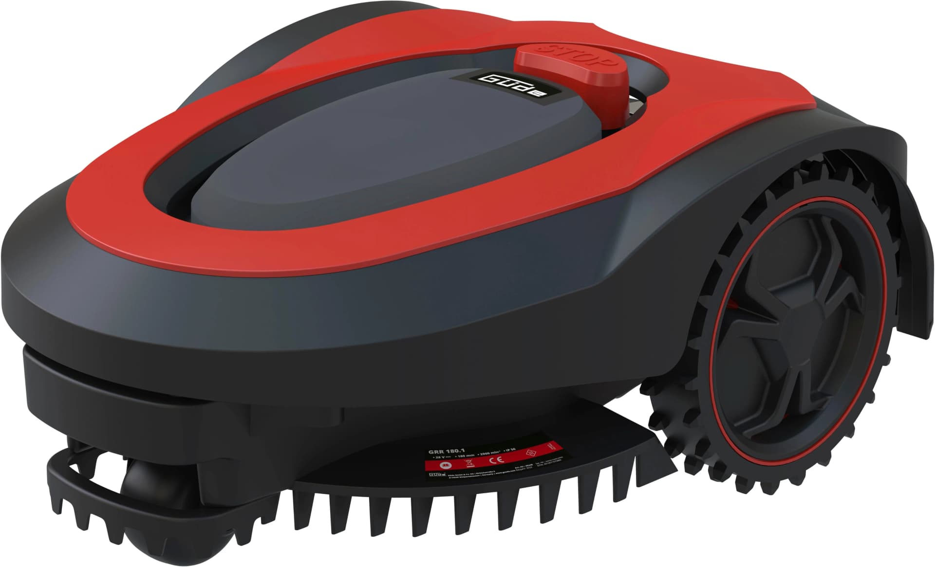 Güde Rasenmähroboter GRR 180.1 Rot/Schwarz - Bild 2