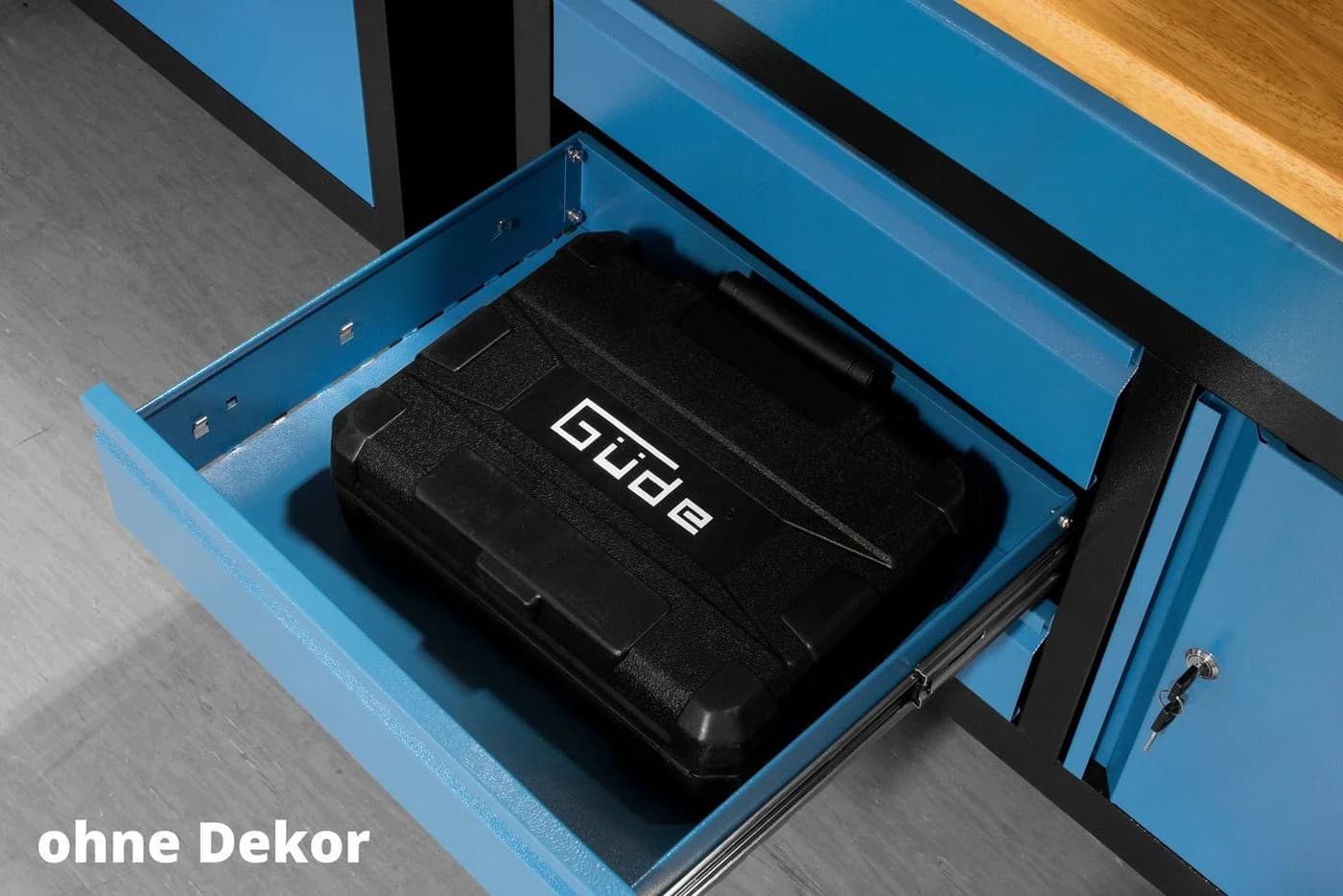 Werkbank GÜDE GW 3/1 Blau Schwarz - Bild 4