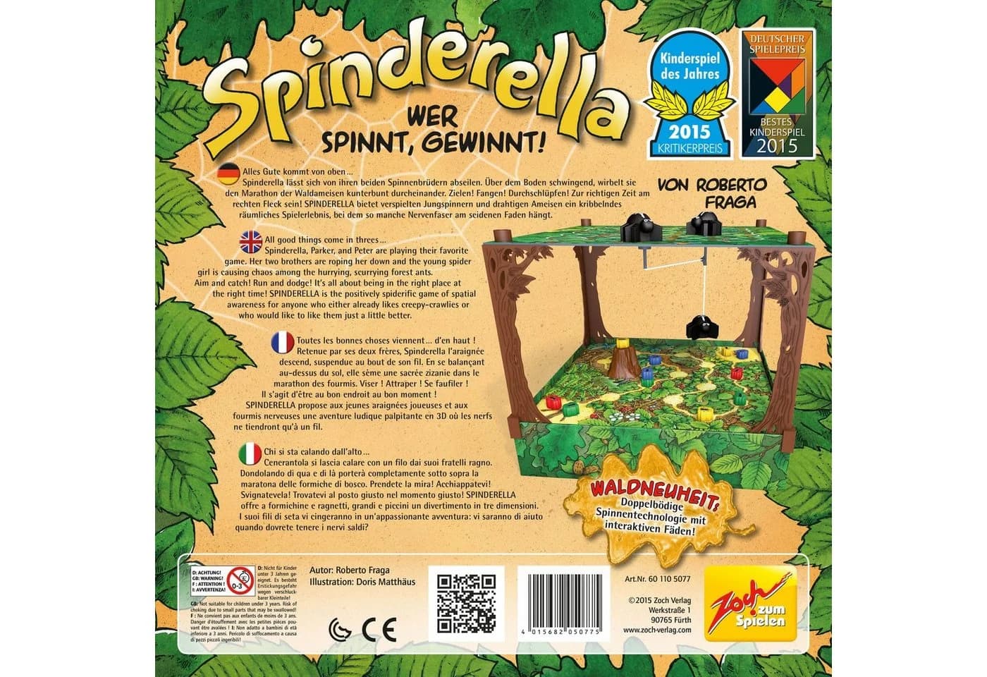Zoch Spiel Spinderella - Kinderspiel des Jahres 2015 - Bild 5