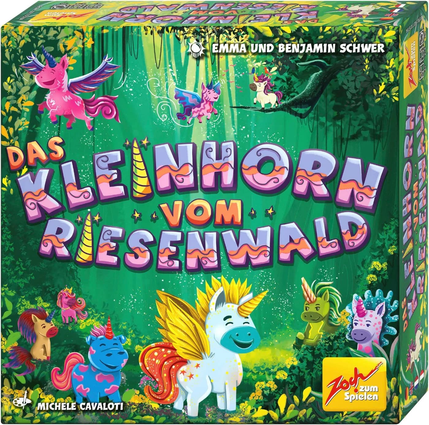 Zoch Das Kleinhorn vom Riesenwald Kinderspiel Bunt Made in Germany - Bild 2