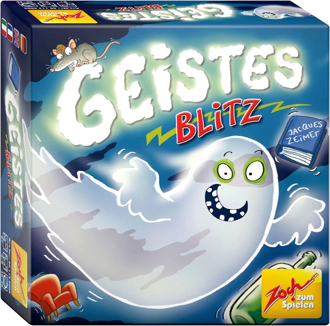 Zoch Spiel Geistesblitz Reaktionsspiel Bunt