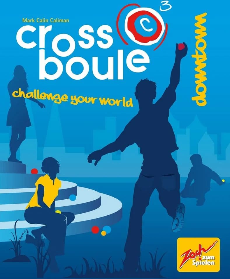 ZOCH Cross Boule C3 Downtown Bunt - 3D Boule Spiel für Kinder ab 6 Jahren
