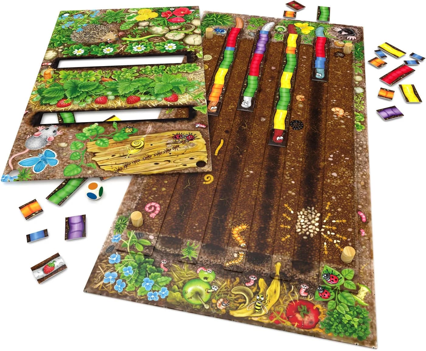 Zoch Spiel Da ist der Wurm drin, Made in Germany Bunt