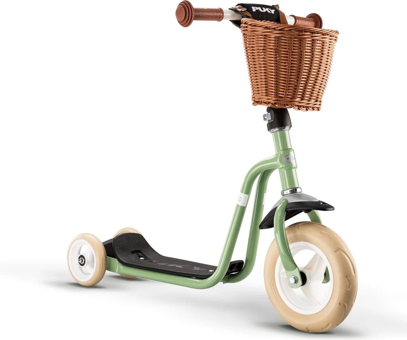 PUKY R1 CLASSIC Kinderroller grün Retro-Look ab 2 Jahren