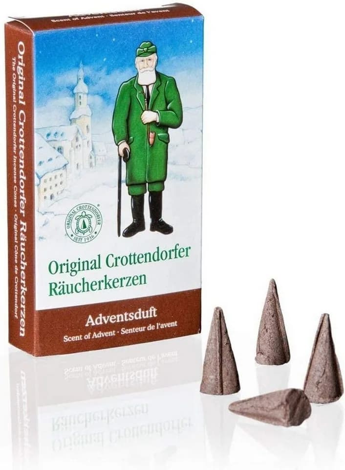 Crottendorfer Räucherkerzen 6 Päckchen Bunte Mischung Zimt Adventsduft - Bild 3