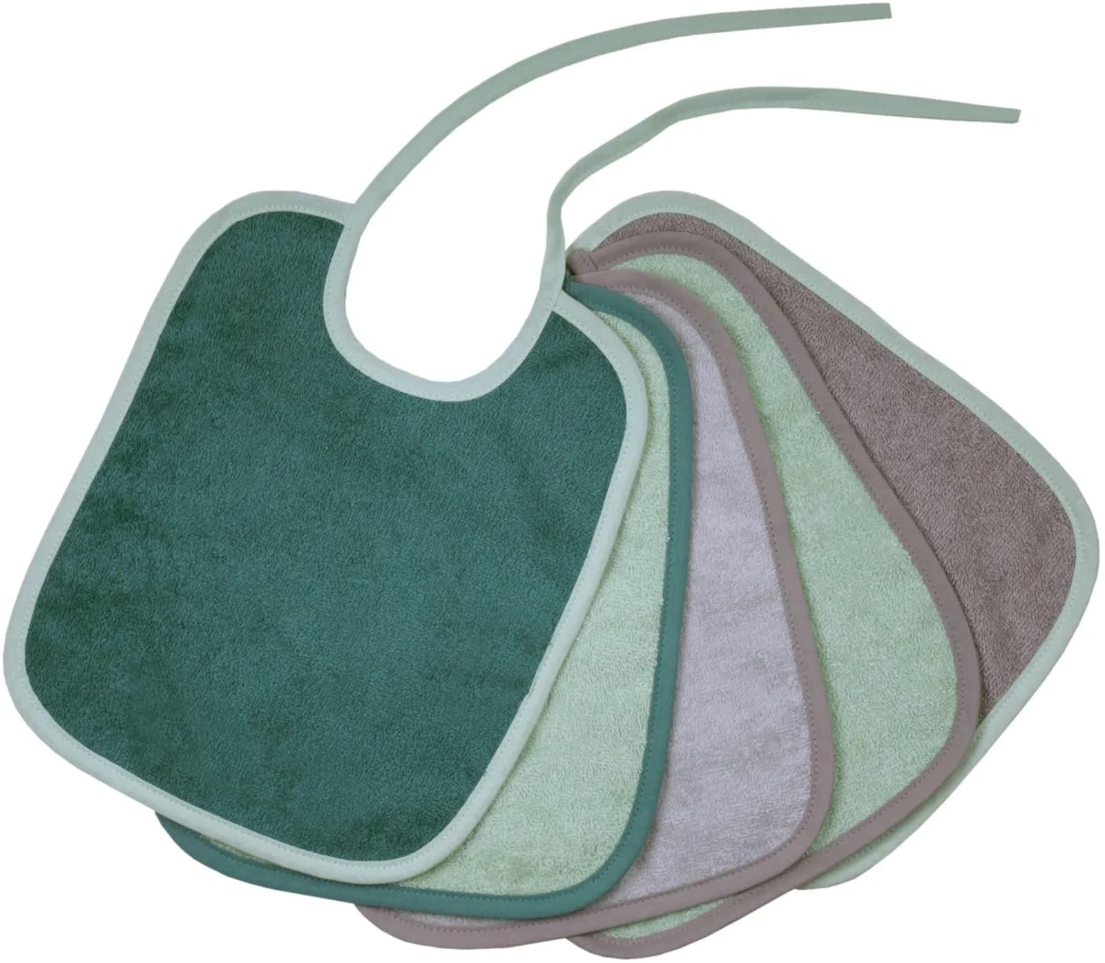 Wörner Bindelätzchen 5er Pack 25x30 cm Baby helloliv