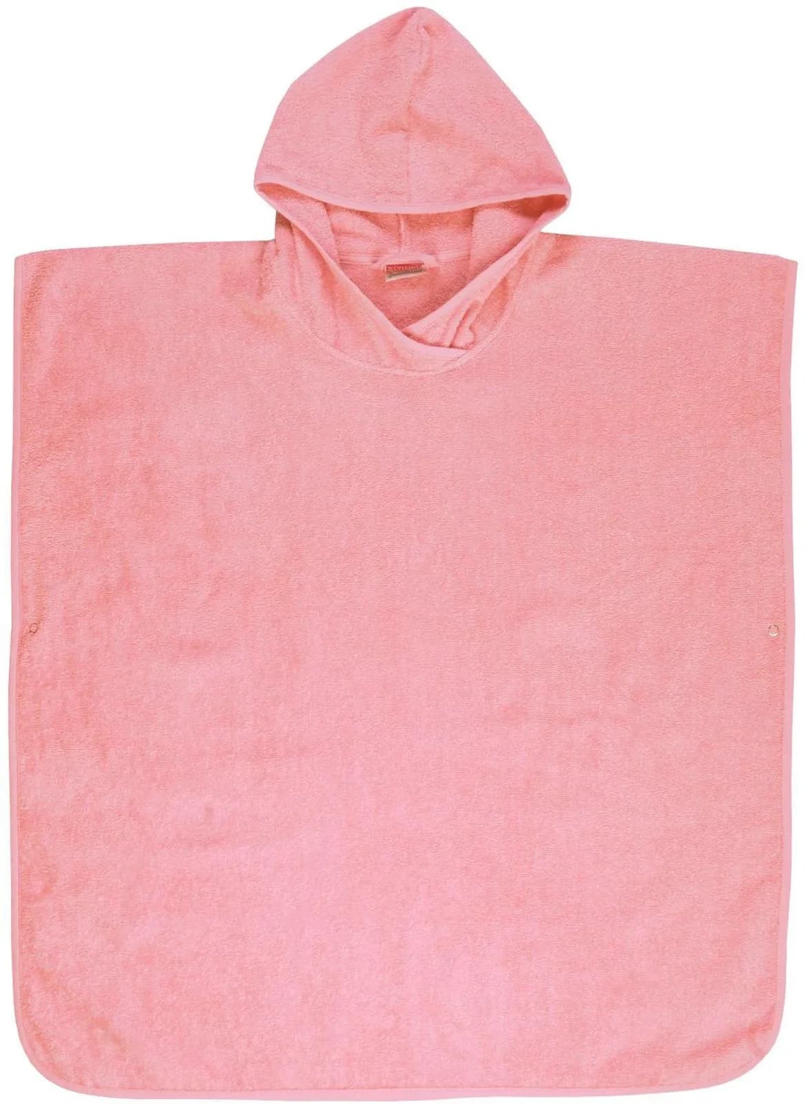Wörner Badeponcho Uni Rosa Baumwolle 80 cm - Bild 2