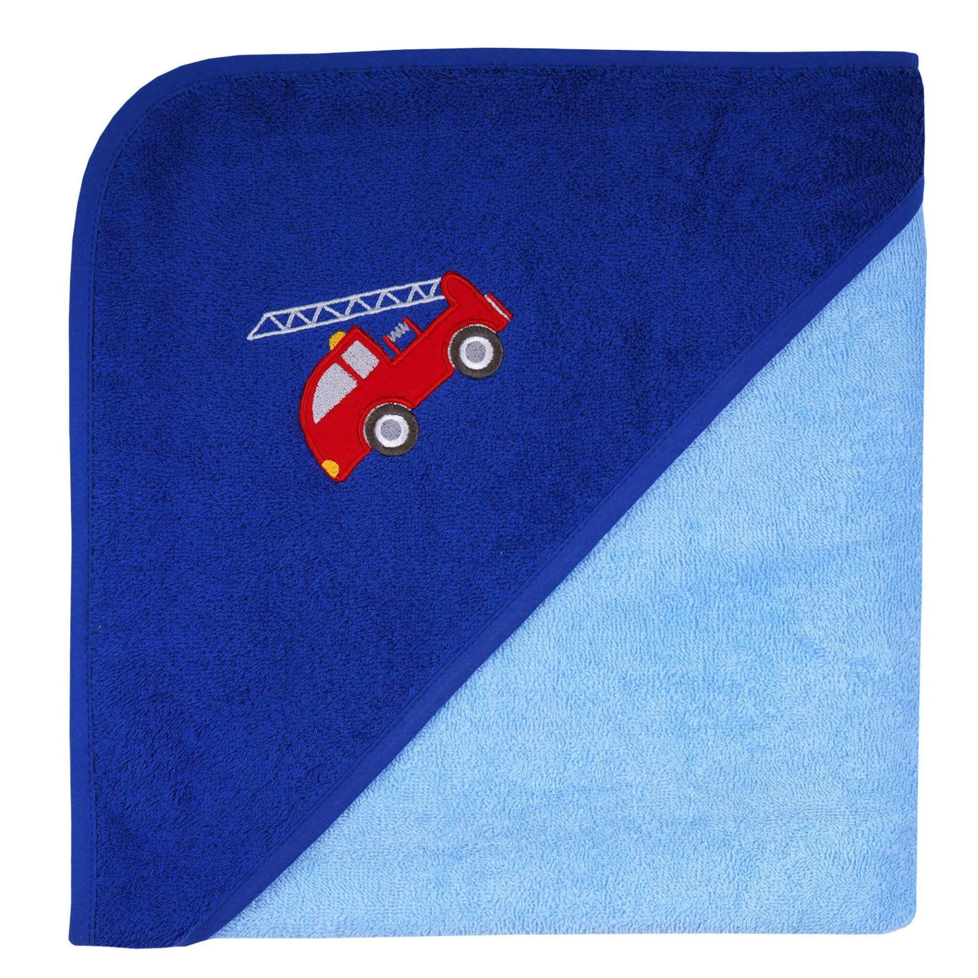 Kapuzenhandtuch WÖRNER Feuerwehr 100/100 Hellblau Frottee