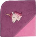 Kapuzenhandtuch WÖRNER Einhorn Rosa Frottee 80x80 cm Bild 2