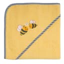 Wörner Kapuzenhandtuch Bienen Gelb Frottee Bild 2