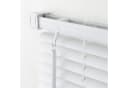 LIEDECO Jalousie Weiß PVC 25mm Lamellen Sichtschutz Bild 1