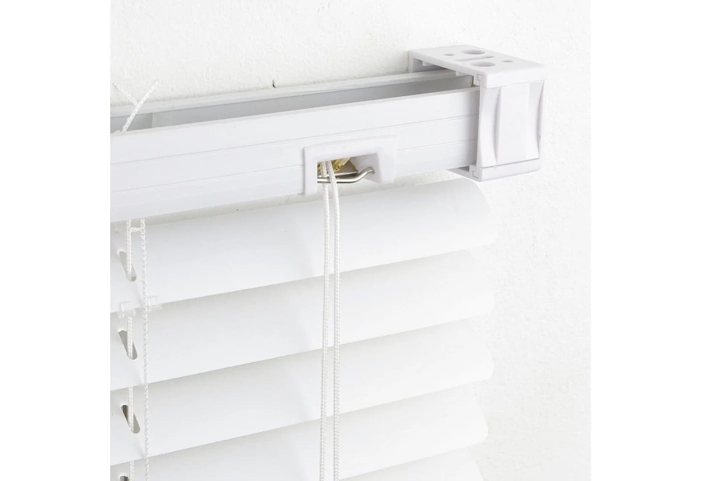 LIEDECO Jalousie Weiß PVC 25mm Lamellen Sichtschutz - Bild 3