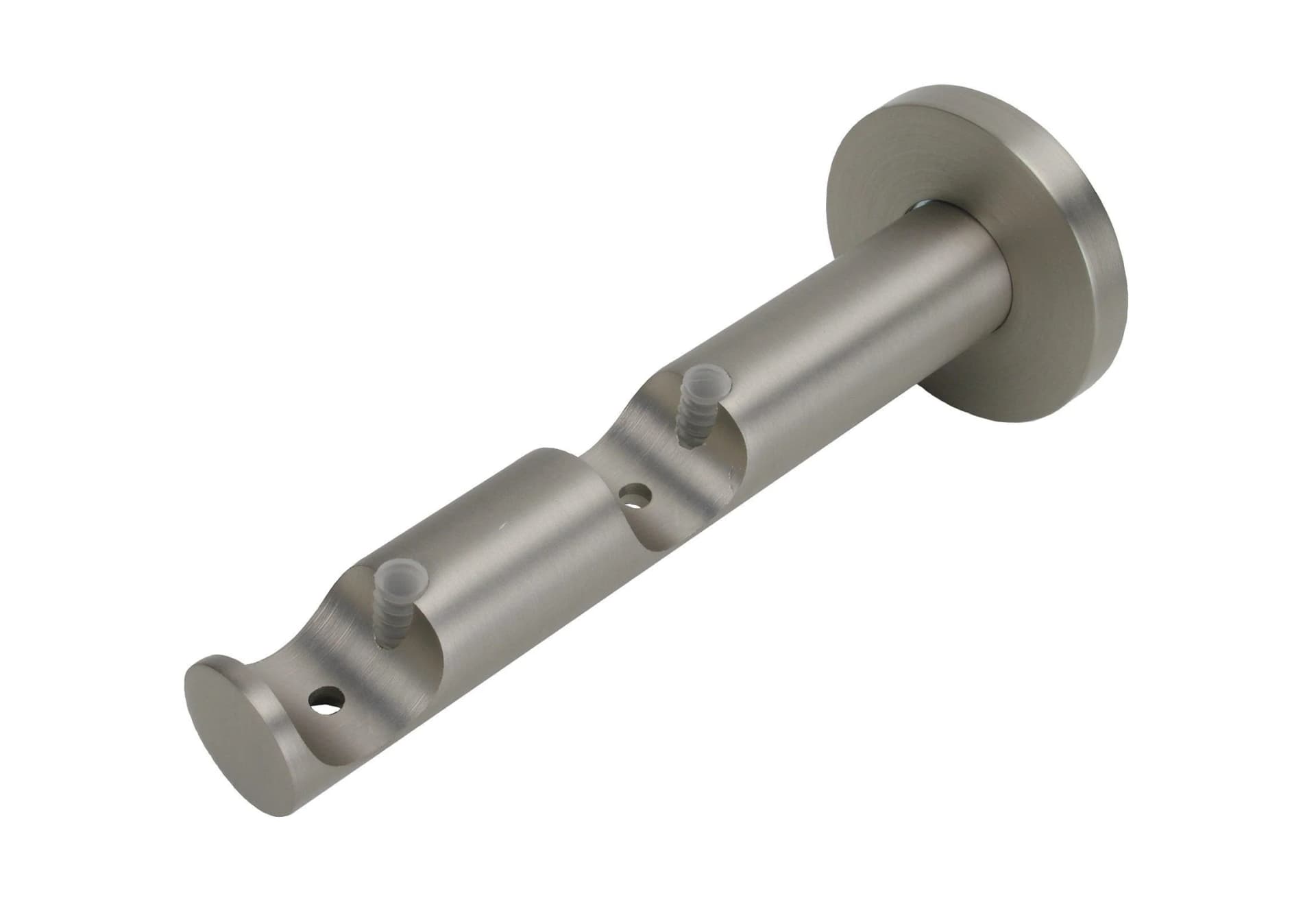 Liedeco Gardinenstangenhalterung 12,5 cm Nickel
