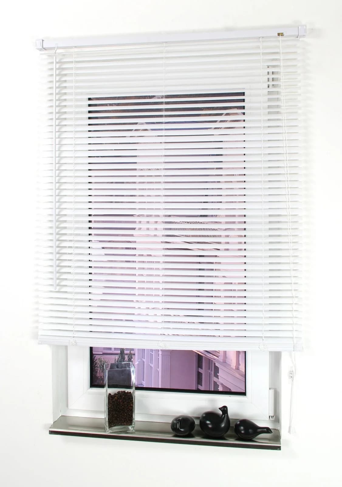 Jalousie LIEDECO Gr. 24 Weiß PVC-Lamellen