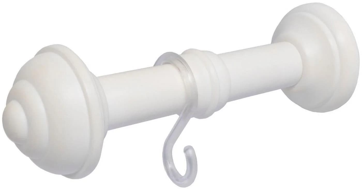LIEDECO Raffhalter Weiß Kunststoff 12 cm