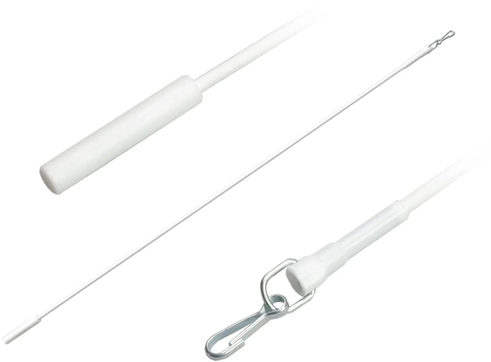 LIEDECO Schleuderstab Gr. 3 Weiß 125cm für Gardinen