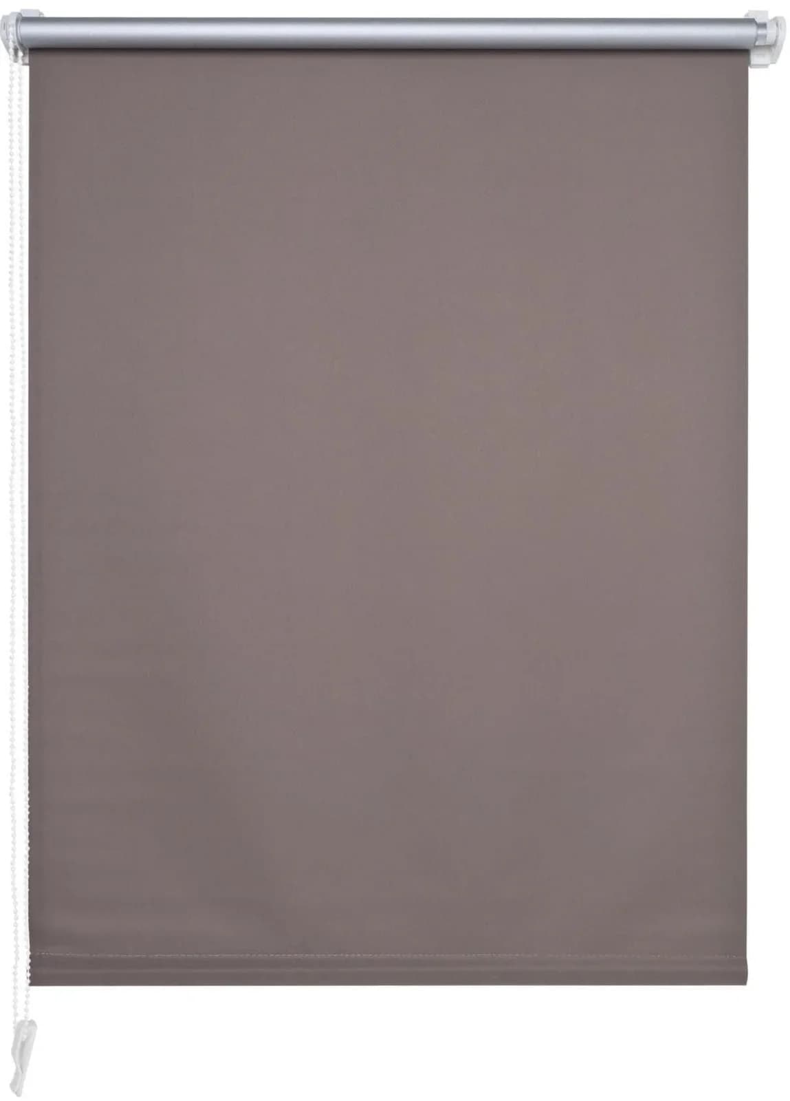 Seitenzugrollo LIEDECO Grau Polyester Verdunkelnd 80x150 cm