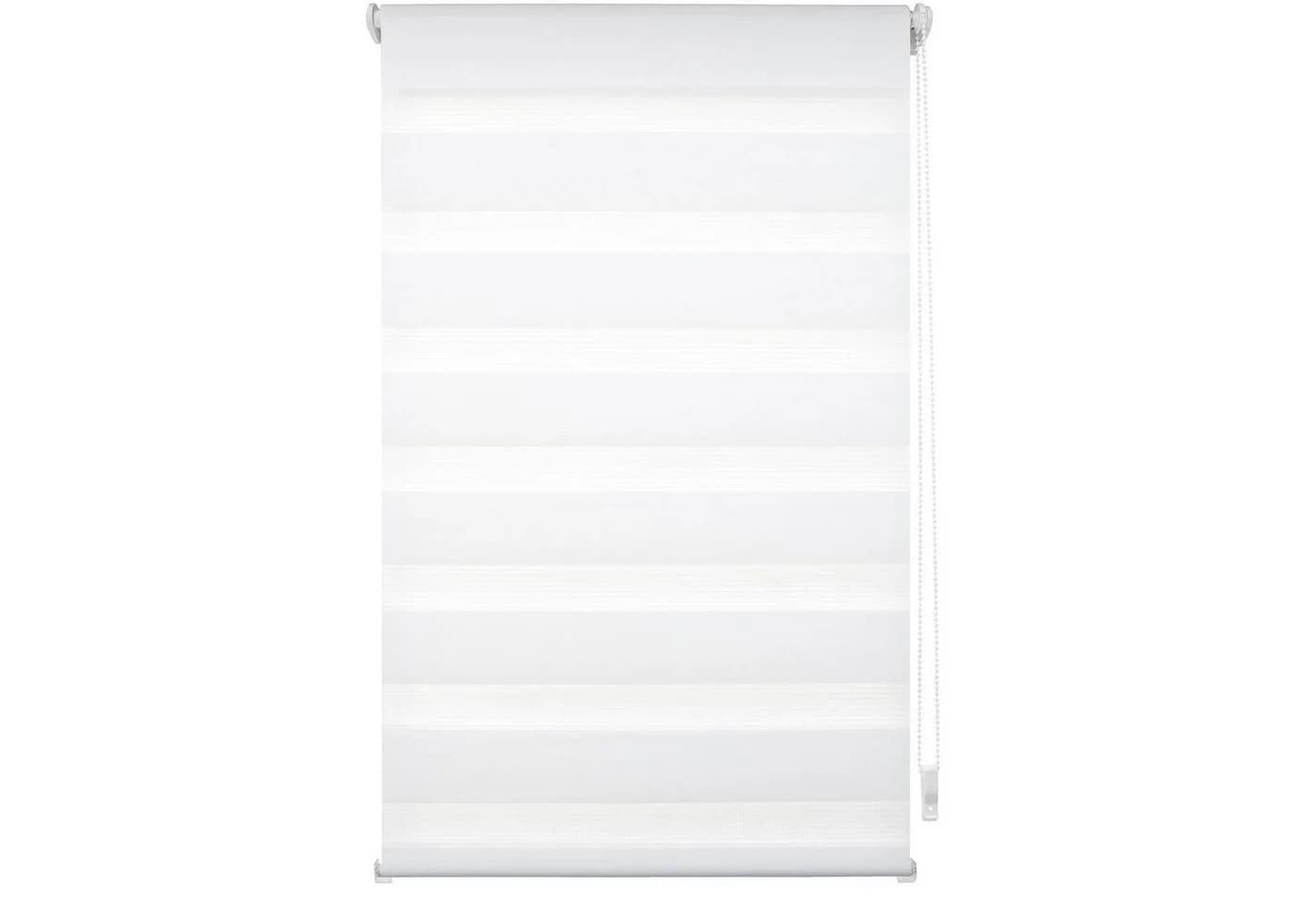 LIEDECO Klemmfix-Duo-Rollo Weiß Polyester Lichtschutz - Bild 2