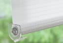 LIEDECO Klemmfix-Duo-Rollo Weiß Polyester Lichtschutz Bild 5