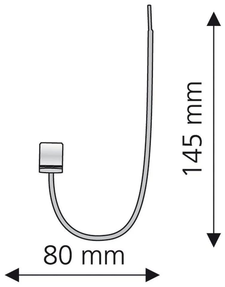 Liedeco Raffhalter Gardinen 1-tlg. für Gardinenstangen Ø 16 mm