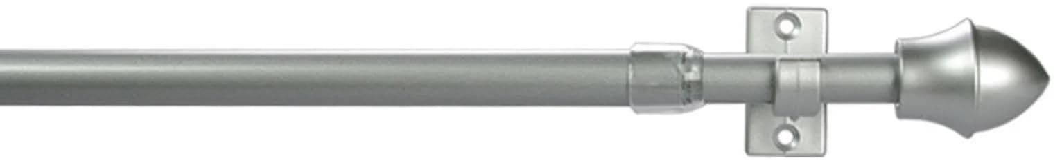 Scheibenstange LIEDECO Paradiso Gr. 3 Silber Ausziehbar 12mm