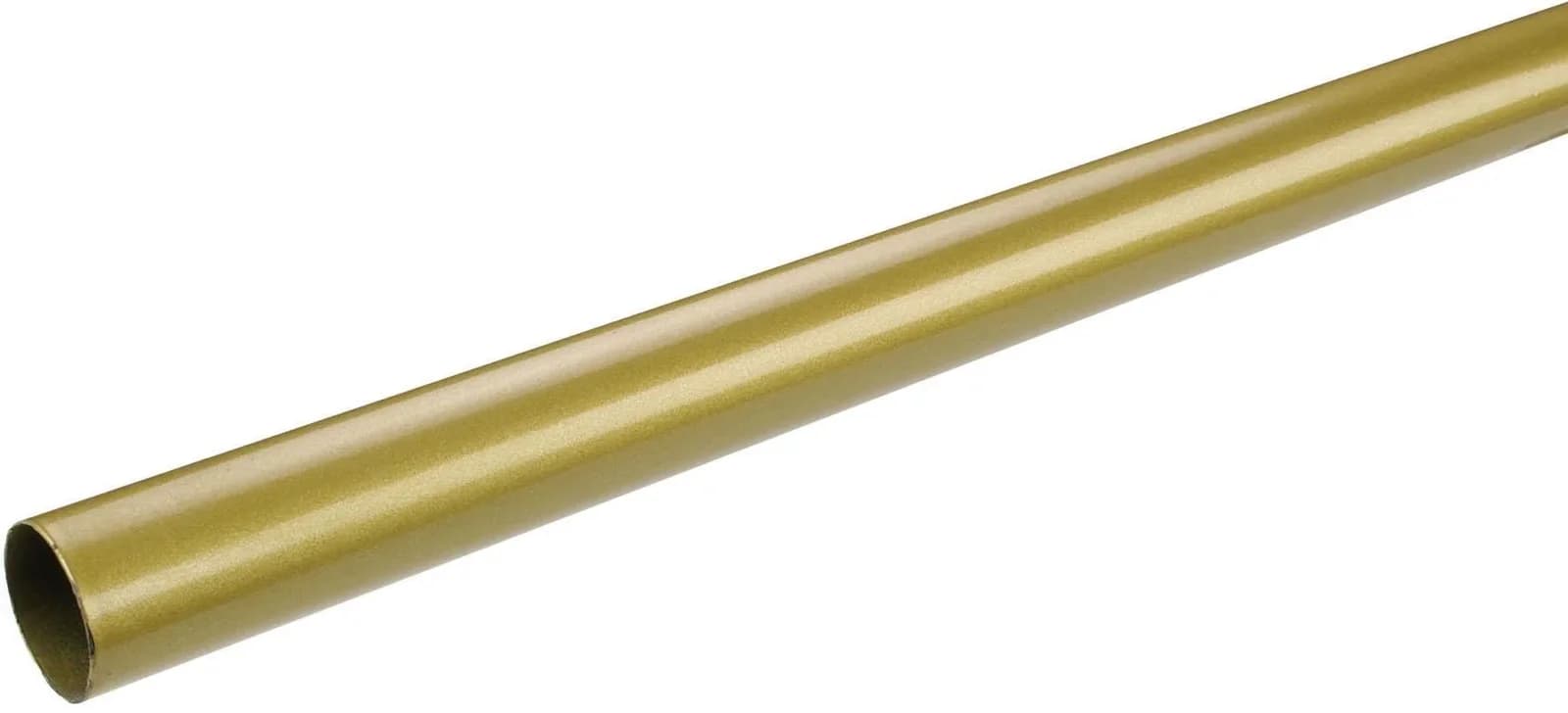 Liedeco Gardinenrohr 240 cm Gold Aluminium