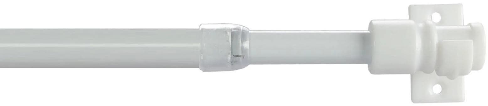 Scheibenstange LIEDECO "Florida" Gr. 3, weiß, Ø:12mm, Kunststoff, Metall