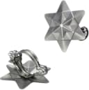 LIEDECO Dekoklammer Orbit Grau Chromfarben 2 Stk Metall Bild 2